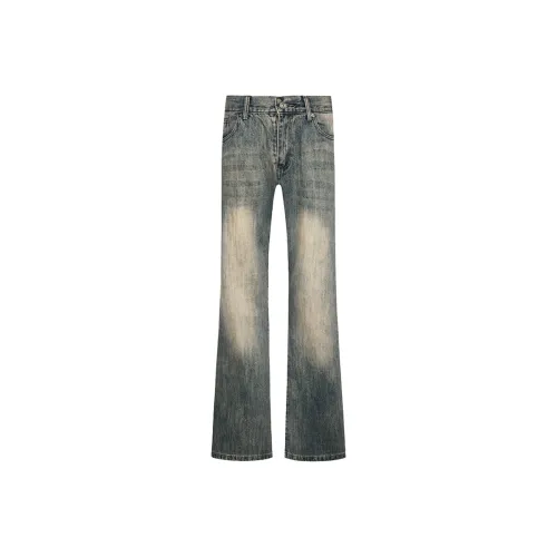 COOLALPACA Loose Fit Bootcut Jeans Unisex