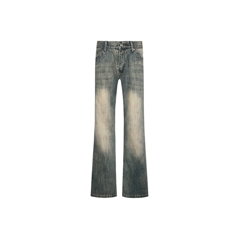 COOLALPACA Loose Fit Bootcut Jeans Unisex-0
