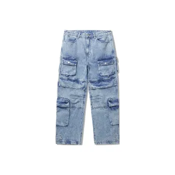 LiNing Jeans Men Light Blue