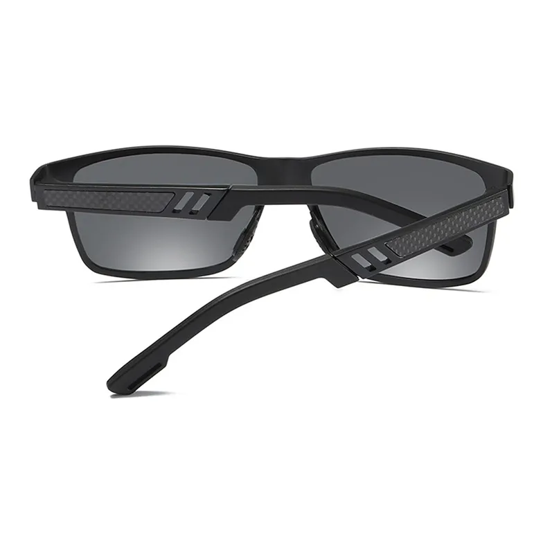 YUZHAOLIN Aluminum Magnesium Alloy Square Sunglasses Unisex-5