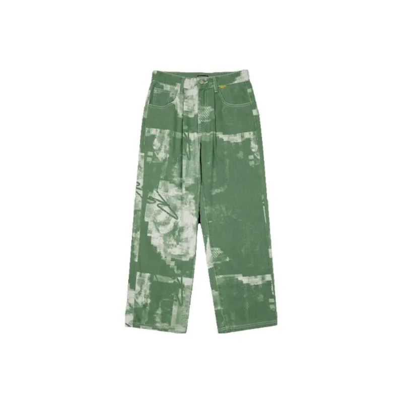 Randomevent Jeans Men Green-0