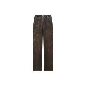 URBAN REVIVO Jeans Men's Red Brown