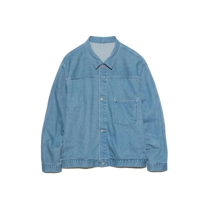 Nanamica Short Denim Jacket-5