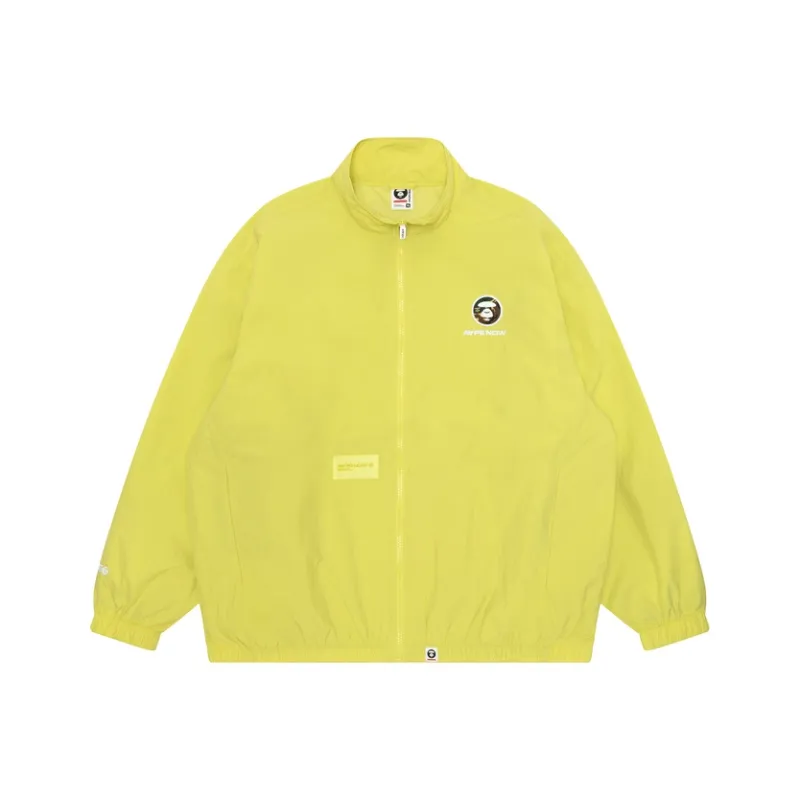 Aape Logo appliqué Zip up Jacket-5