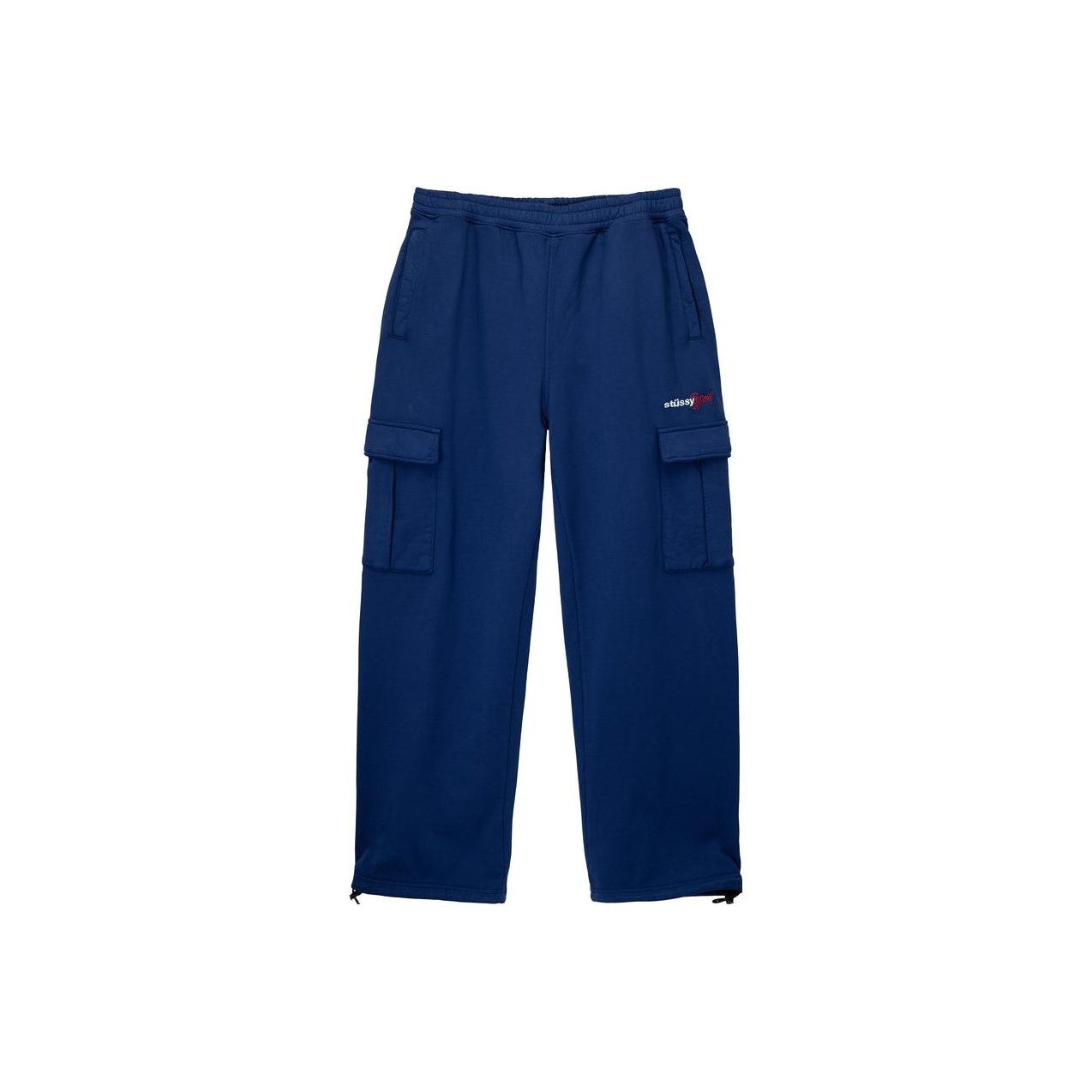 Stussy Sport Cargo Fleece Pant Blue L - POIZON