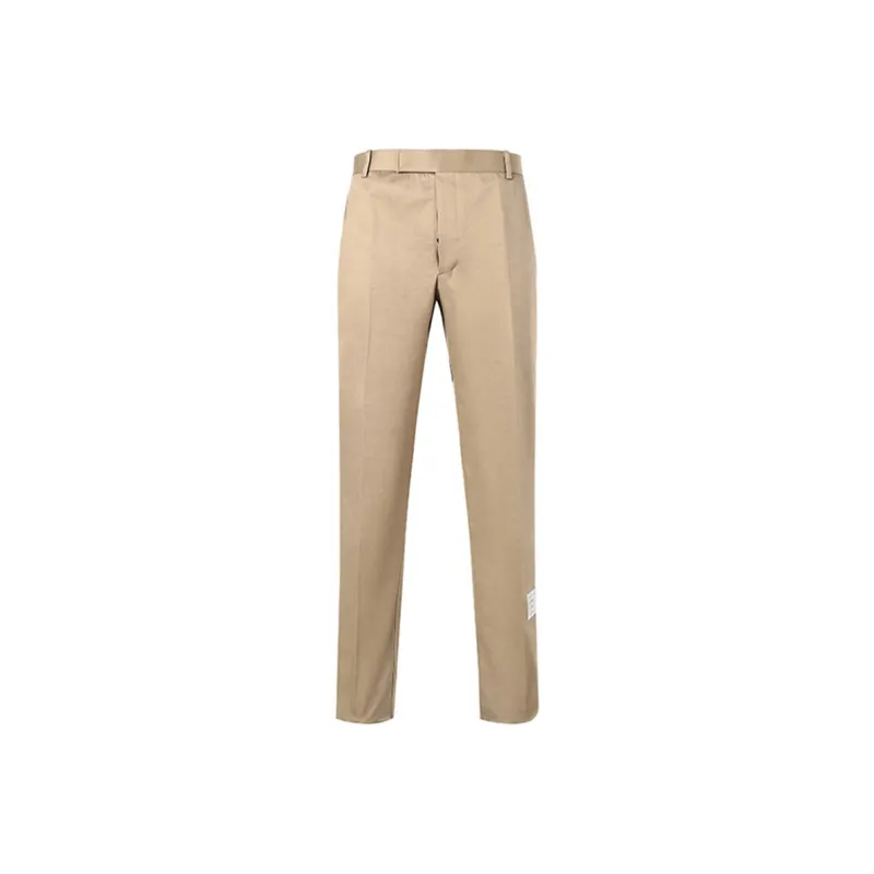 THOM BROWNE Twill Chinos-0