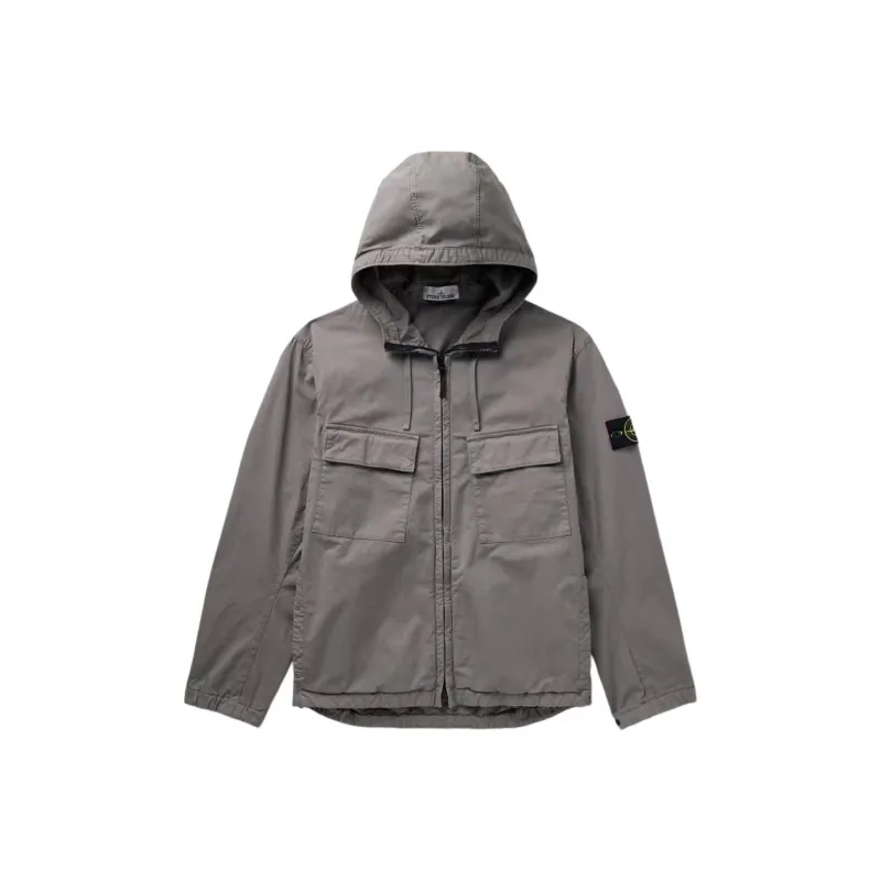 STONE ISLAND Jackets & Coats Men's Gray-0