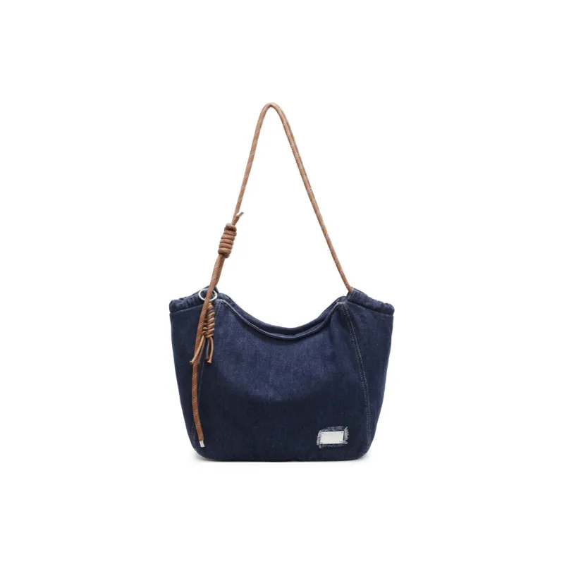 Debecca Denim Shoulder Bag Women's Multicolor-8