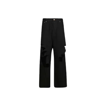Balenciaga Jeans Regular Fit Men's Black