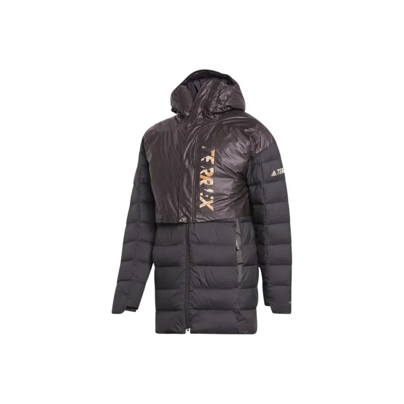 Adidas Puffer Jacket Men's Brown-0