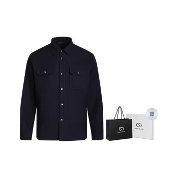 Chester Charles Jackets Coats Men's Dark Blue