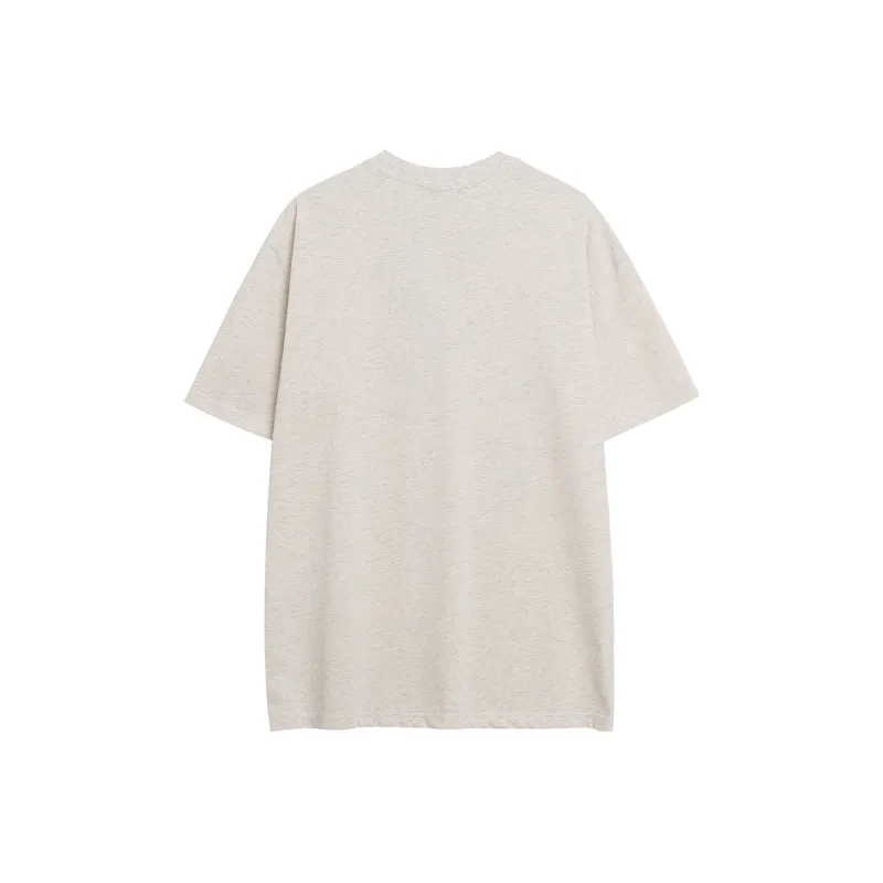 Vine Color Drop Shoulder Sleeve T Shirt Women's-1