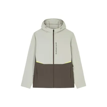 CHAOJIANTA Jackets Coats Men's Stone Ash Gray