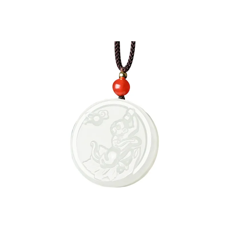 KUNYUYAO Pendants Pale Greenish White Jade Unisex-20