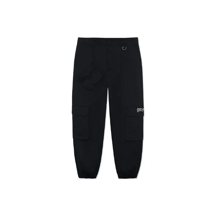 LiNing Badfive Knitted Sweatpants Men's Black-0