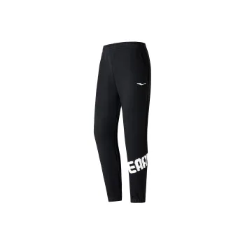 Erke Knitted Sweatpants Men Jet Black