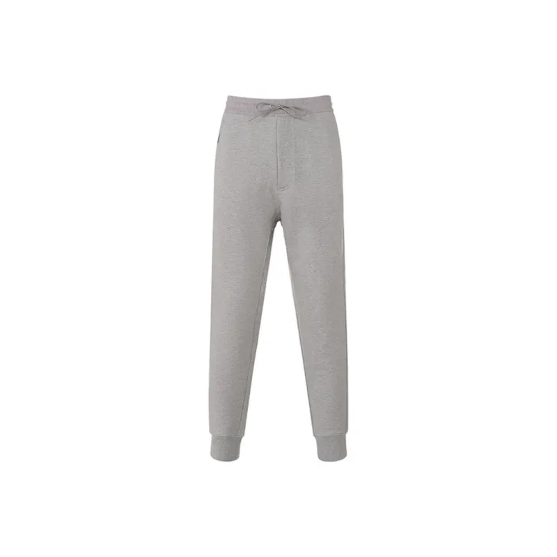 Y 3 Drawstring waist Cotton Track Trousers-0
