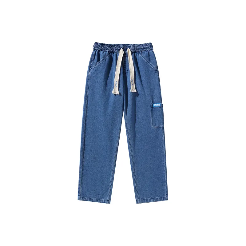 The Secret Order Of The Teddy Bear Straight Jeans Unisex-5