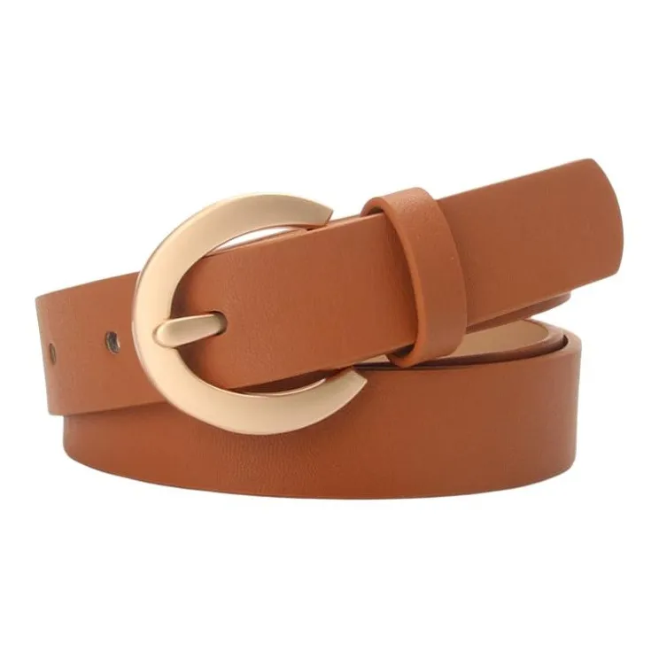 JEANSWEST PU Leather Belts Women's 2.4CM-9