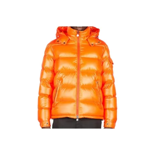 Moncler Maya Down Jacket Men's Bright Orange
