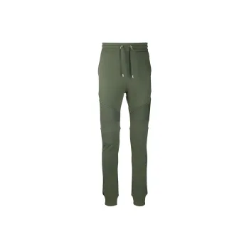 BALMAIN Knitted Sweatpants Men's Army Green