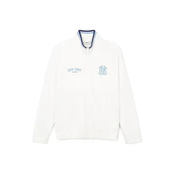 MLB SS24 New York Yankees Jackets & Coats Unisex Cream