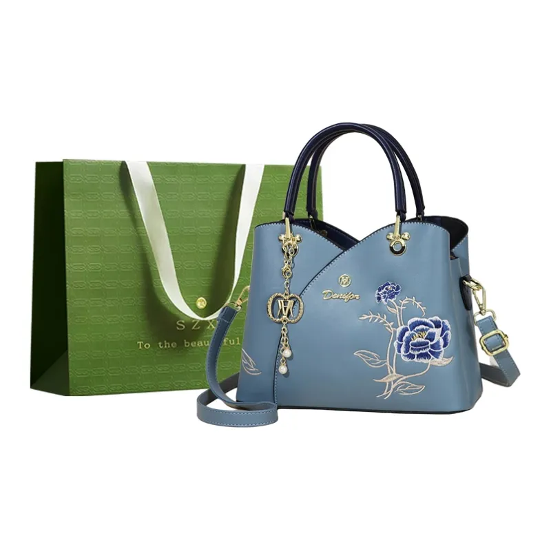 Three Ducklings PU Handbag Women's Multicolor-11