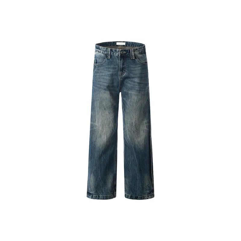 GBXM Jeans Unisex Vintage Blue-0