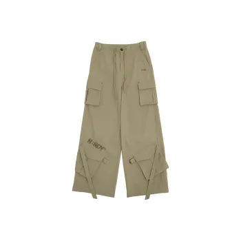 Nerdy Cargo Pants Unisex Light Umber