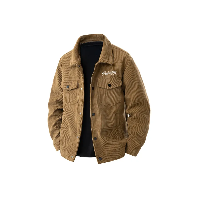 ROBINHOOD Jackets Coats Unisex Beige-4