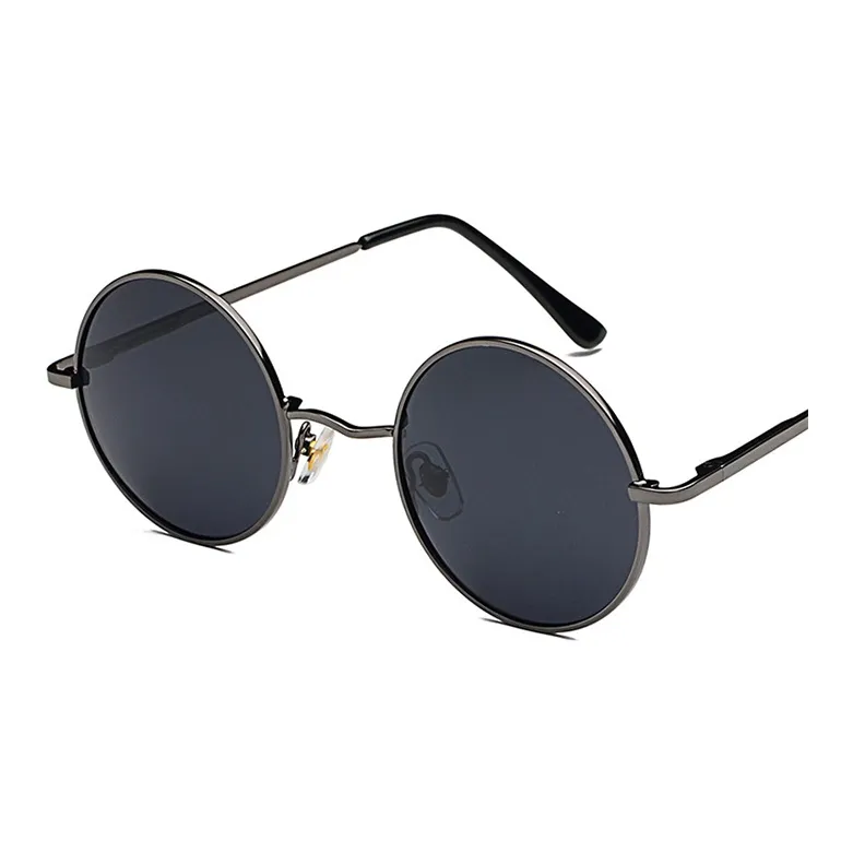 YUZHAOLIN Metal Round Sunglasses Unisex-3