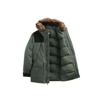 THE NORTH FACE Parka Coats Men Green WTQ
