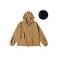 Khaki Fleece-Lined
