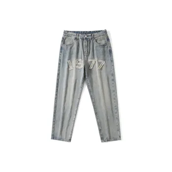 Jaslcs Straight Jeans Unisex Nostalgic Blue