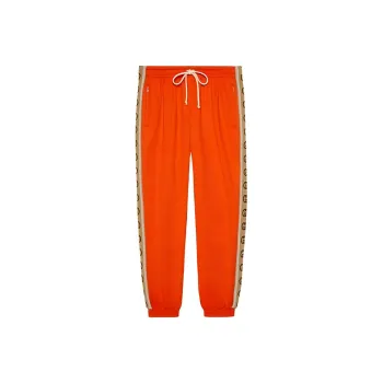 GUCCI Sports Pants Men's Orange