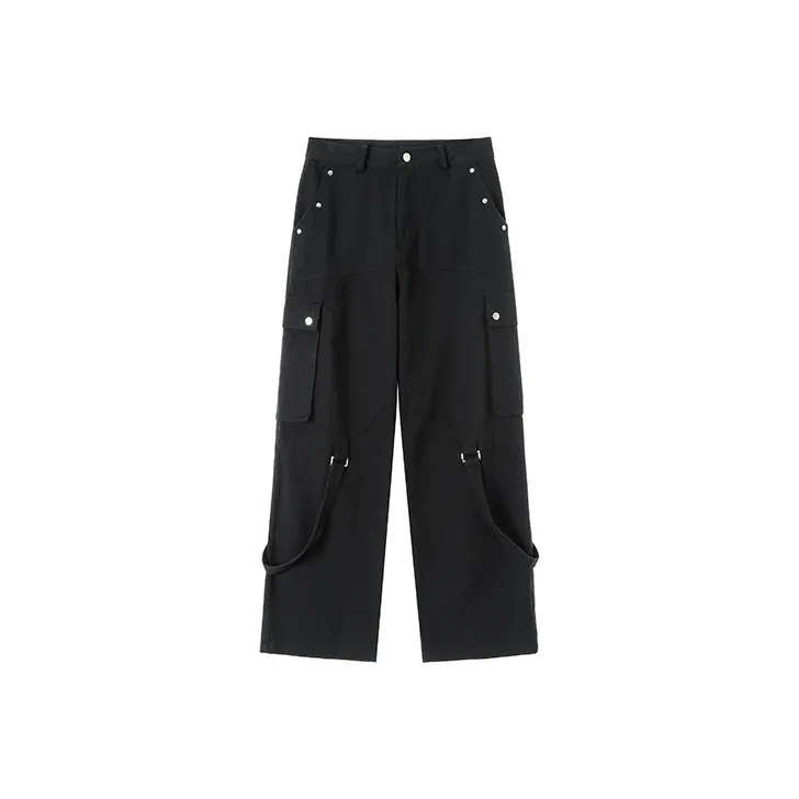 ETERNITY ITA Casual Pants Unisex Black-0