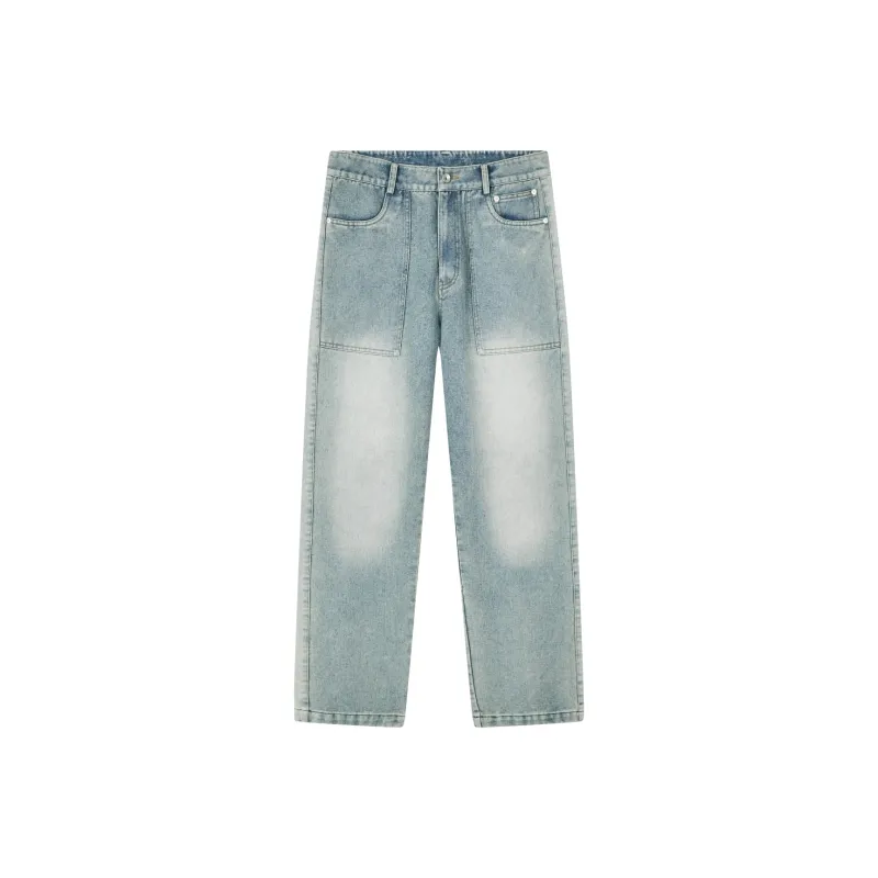 PASET Jeans Unisex Vintage Blue-0