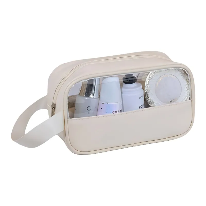 LETOO PVC Makeup Bag Large Size Unisex Multicolor-1