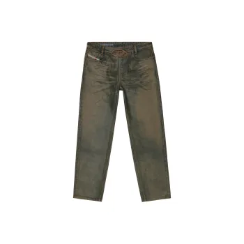 DIESEL x SSENSE SS24 OVAL-D Collection Jeans Unisex Brown