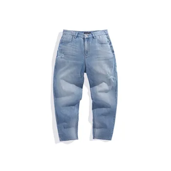 PEACEBIRD MEN Jeans Men Blue 1 Classic Tapered