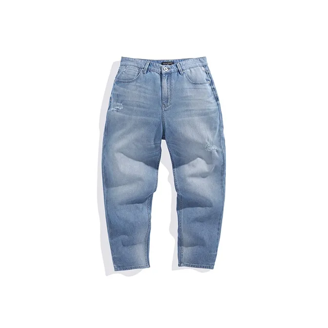 PEACEBIRD MEN Jeans Men Blue 1 Classic Tapered-0