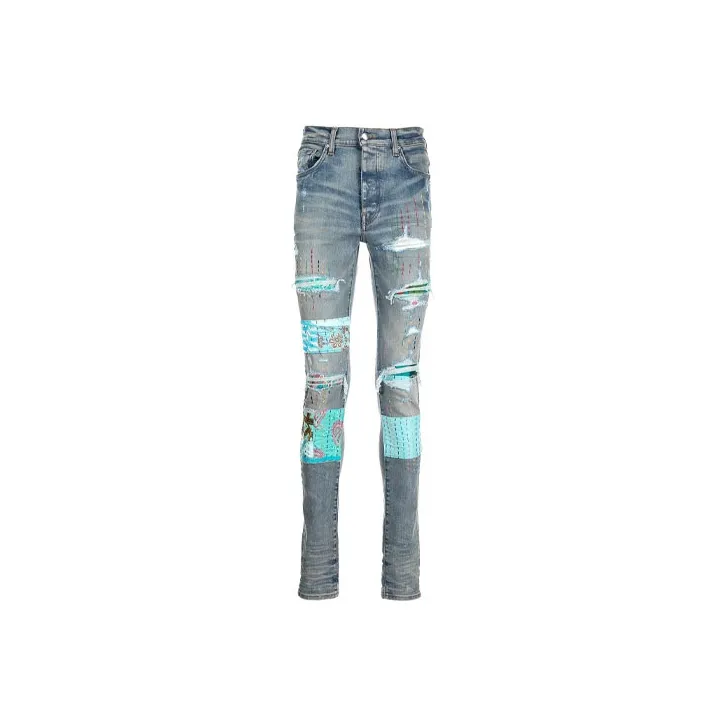 AMIRI Quilted Artpatch Jean-0