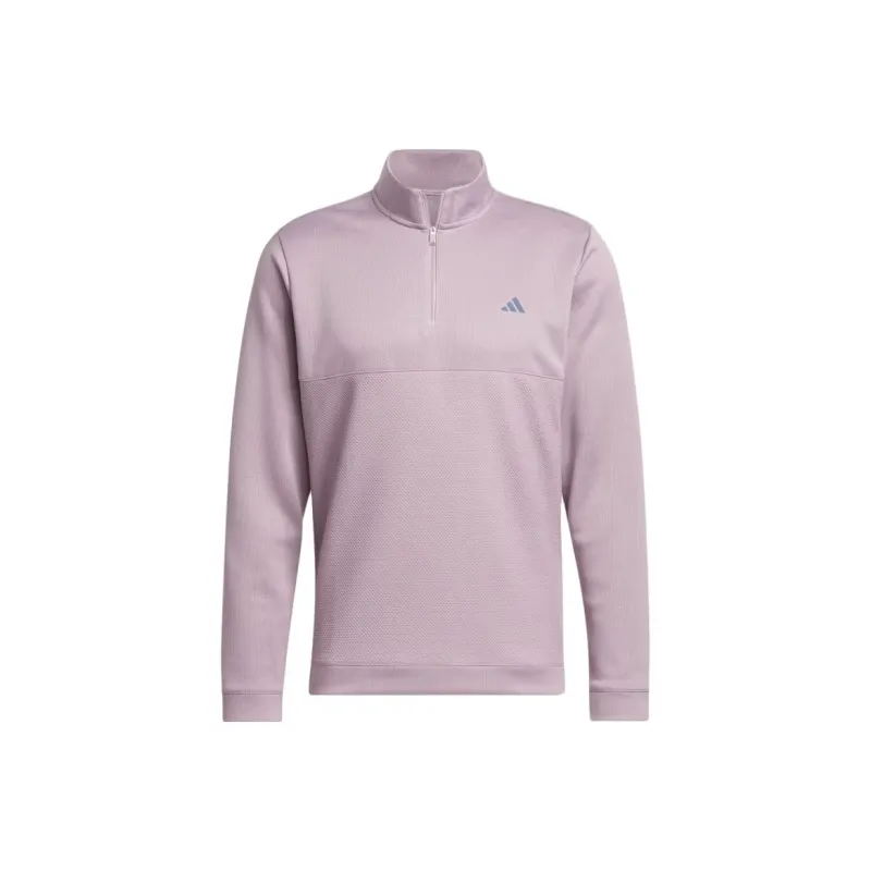 Adidas Ultlmate Textured QuarterZip Jackets Coats Men's Light Pink-0