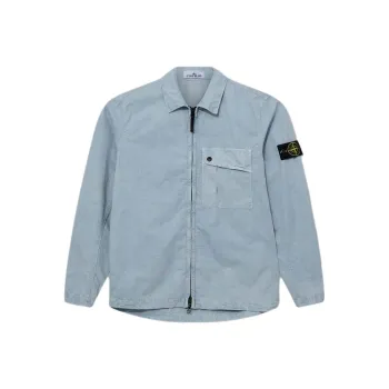 STONE ISLAND Jackets Coats Men's Light Blue