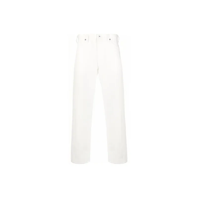 JIL SANDER Button Detailed Straight Leg Jeans-0