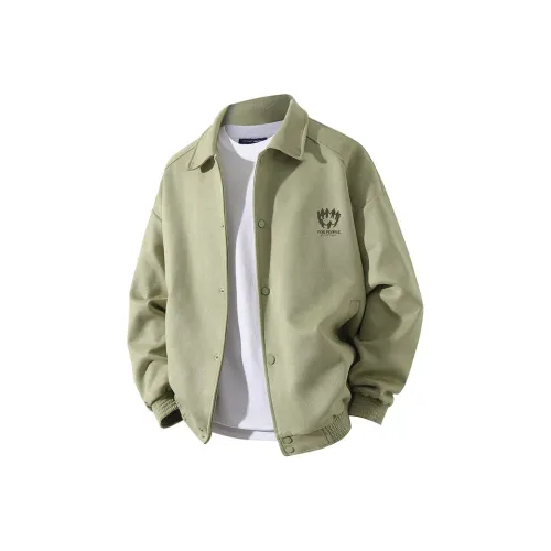 FAX FOR FMACM Jackets Coats Unisex Matcha Green