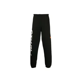 HERON PRESTON Knitted Sweatpants Men Black