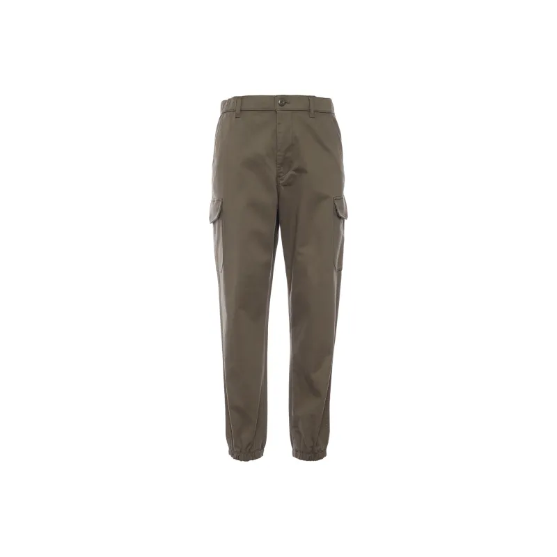 UNIQLO Cargo Pants Men's Dark Olive Green-0
