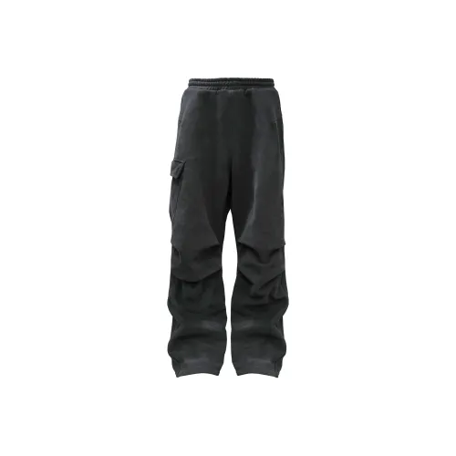 FARFROMWHAT Cargo Pants Men's Black