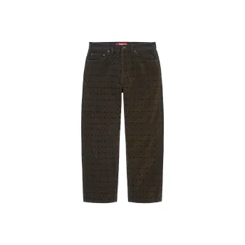 Supreme Flocked Loose Fit Jean
